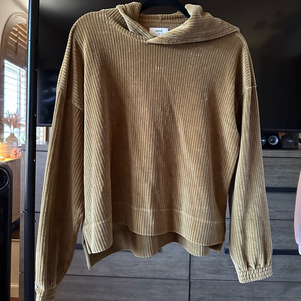 Aerie velour sweatshirt